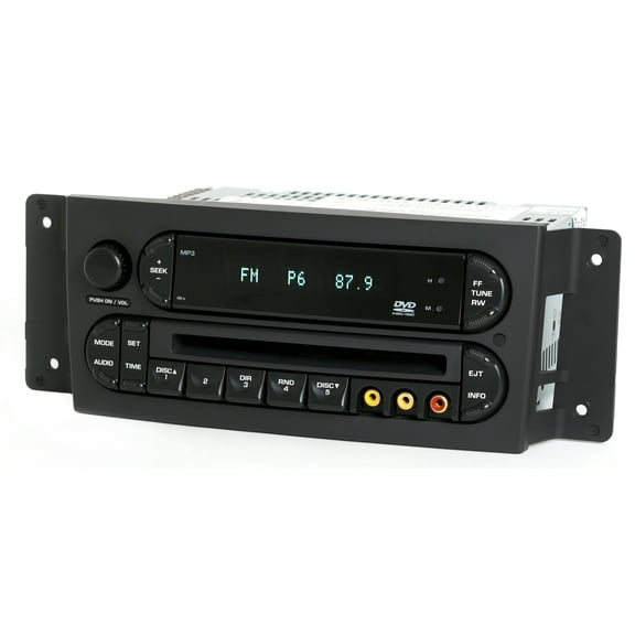 Restored Chrysler Pacifica 2004-2008 Radio AM FM mp3 CD DVD Player REV - P05064084AD (Refurbished)