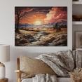 thumbnail image 2 of Designart "Sky Celestial Euphony Pastoral" Landscapes Print on Natural Pine Wood, 2 of 5