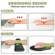 thumbnail image 2 of Alfombrilla ergonómica para ratón y reposamuñecas para teclado G JGOO, color negro, 2 of 7
