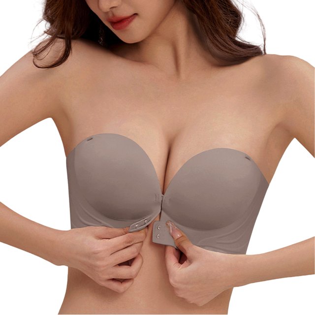 Sujetador informal ajustable y transpirable para mujer - Sin aros, diseño de encaje, copa AB, tallas S-XL para uso diario