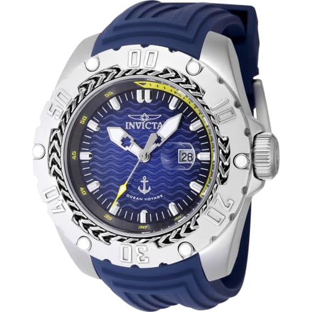 Reloj Invicta Ocean Voyage 51,5 mm de acero inoxidable, cuarzo