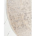 thumbnail image 4 of Unique Loom Augustus Collection Area Rug - Naples (5' Round Cream/Beige), 4 of 8