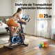 thumbnail image 5 of MERACH Bicicleta Estática para Casa con App Gratuita, Spinning Bike Silenciosa con Transmisión por Correa, Volante de 35 lb y Asiento Cómodo, Soporta hasta 300 lb, 5 of 9