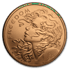 2019 1 oz Copper Shield Round - Freedom Girl
