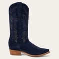 thumbnail image 2 of Women's Stetson Casey Suede Leather Boots Snip Toe Handcrafted Blue, 2 of 3