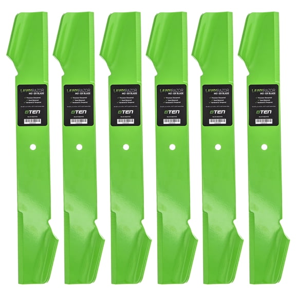 LawnRAZOR High Lift Blade for AYP Husqvarna 36 inch 120262X 6 Pack 810-CBL2347D
