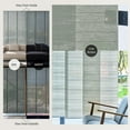 thumbnail image 6 of Piecenat Panel Track Blinds 23 in Cordless Paper for Sliding Door Vertical Window Blinds, Sage Gray, 85.5 in x 96 in, 6 of 7