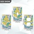 thumbnail image 7 of Yayeee Blank Wall Plate Cover 1-Gang 4.5"x2.7" Home Unused Decorative Outlet, Yellow Mountains, 7 of 7