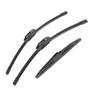 Car Wiper for Kia Picanto MK3 2018-2021 Front Rear Windshield Windscreen Wiper Blade Rubber Accessories 24" + 14" 11" 2018 2019 2020 2021
