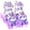 Twinkle Paw, variant on Yumhome Kids Roller Skates for Girls Boys, 4 Size Adjustable Purple Panda Quad Skates with All Light up Wheels, Beginner Roller Skates - Birthday Gift for Outdoor Indoor
