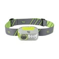 thumbnail image 3 of Nite Ize R300RH-17-R8 Radiant 300 Rechargeable LED Headlamp, 300 Lumen Headlight with USB Recharging Cord, Red + White LED's, Multiple Modes Plus Lockout, Green, 3 of 8