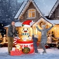 thumbnail image 6 of Matladin 6ft Tall Christmas Inflatable Gingerbread, Blow Up Yard Decoration with Secure Stakes Storage Bag, Electric Blower Fan for Outdoor Decor, 6 of 7