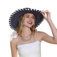 thumbnail image 1 of Chapeau Fedora Chapeau Rigide avec Visière Rétractable Chapeau de Camping pour Femmes Chapeaux pour Femmes Chapeaux pour Femmes Chapeau de Plage pour Femmes Chapeau Extérieur pour Femmes Sombrero Imperméable Été Fedora Grand Bord Chapeau de Soleil, 1 of 4