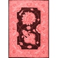 thumbnail image 1 of Ahgly Company Indoor Rectangle Oriental Red Traditional Area Rugs, 8' x 10', 1 of 4