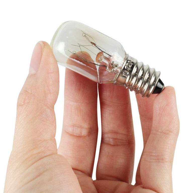 10pcs T20 E12 Edison Bulb 120v 15w Refrigerator Fridge Light Bulb Tungsten  Filament Lamp Bulbs Incandescent Bulb Salt Lamp-liuyue