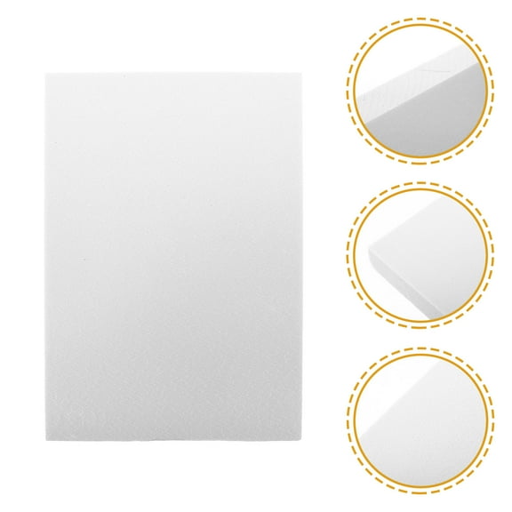 WHAMVOX White Foam Sheets for DIY Craft Projects Easy to Cut and Shape 2 Pieces
