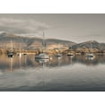 thumbnail image 2 of Frank, Assaf 18x15 White Modern Wood Framed Museum Art Print Titled - Sailing boats at Derwentwater, 2 of 4