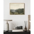 thumbnail image 4 of Drsoum Vintage Lake Landscape Wall Art 11x14in Natural Framed Rustic Retro Nature Scenery Prints Farmhouse Classic Decorations for Dining Room Home Office, 4 of 6