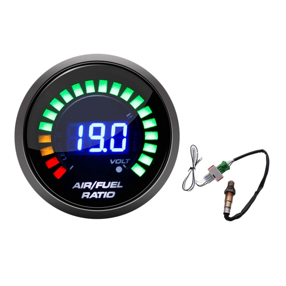 52mm Air Fuel Ratio Gauge LED Digital Display with Narrowband O2 Oxygen