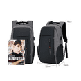 thumbnail image 4 of Mochila urbana Genérica color negro diseño liso 25L, 4 of 5