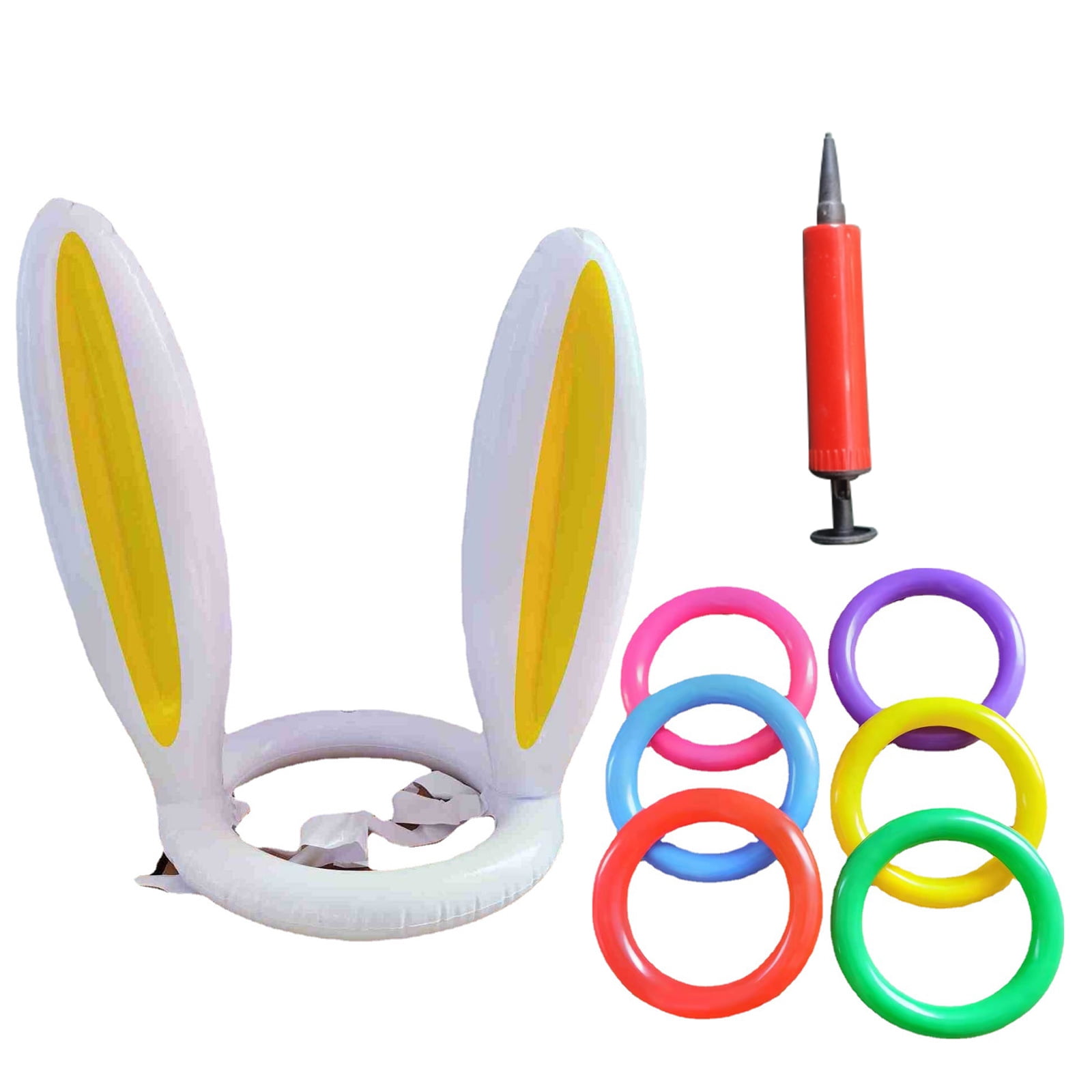Easter Bunny Ear Loop Children Throwing Toys Indoor Outdoor Toss Game
