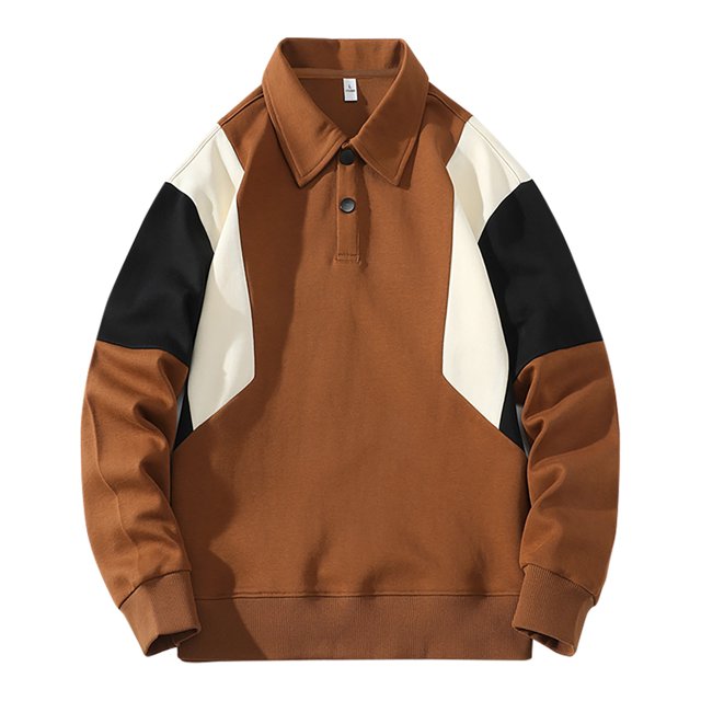 pstuiky Camisas de manga larga de invierno para hombre, Camiseta de manga larga con botones y estampado vintage para hombre, sin capucha camisetas de hombre l