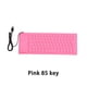 thumbnail image 4 of Teclado Durable Impermeable Silencioso Sidaley Rosa 85 teclas USB Con cable Tablet Accesorios Electrónica, 4 of 6