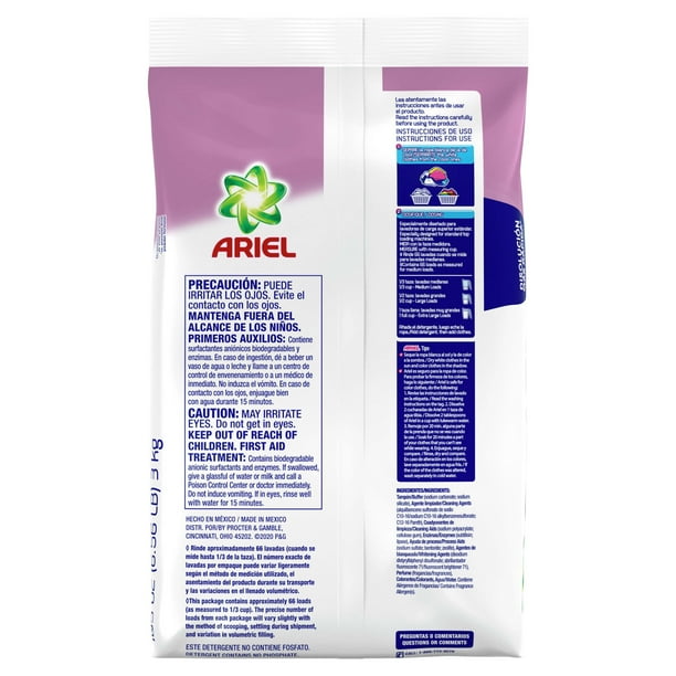 Ariel Laundry Powder 105oz | Hotel wash formulations - Walmart