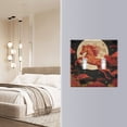 thumbnail image 5 of Dailycode Light Switch Plate Covers 2 Gang Wall Plate Plastics Outlet Covers for Kitchen Home Office Decor Red Horse Galloping under Moon, 5 of 8
