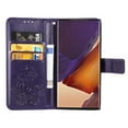 thumbnail image 3 of Allytech Galaxy Note 20 Wallet Case, Premium PU Leather Folding Stand Shockproof Anti-scratch Credit Cards Holder Wallet Case TPU Back Cover for Samsung Galaxy Note 20, Purple, 3 of 15