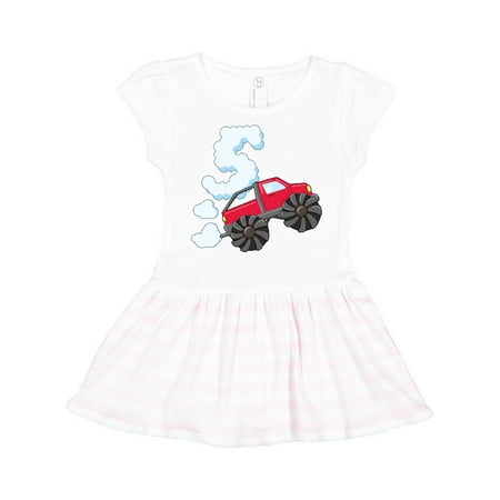 

Inktastic 5th Birthday Monster Truck fun Gift Toddler Girl Dress