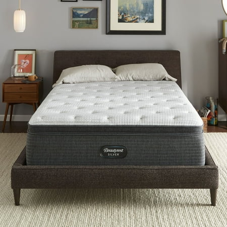 Pillow Top Cal King - Beautyrest Silver BRS900-C Medium Pillow Top King Mattress