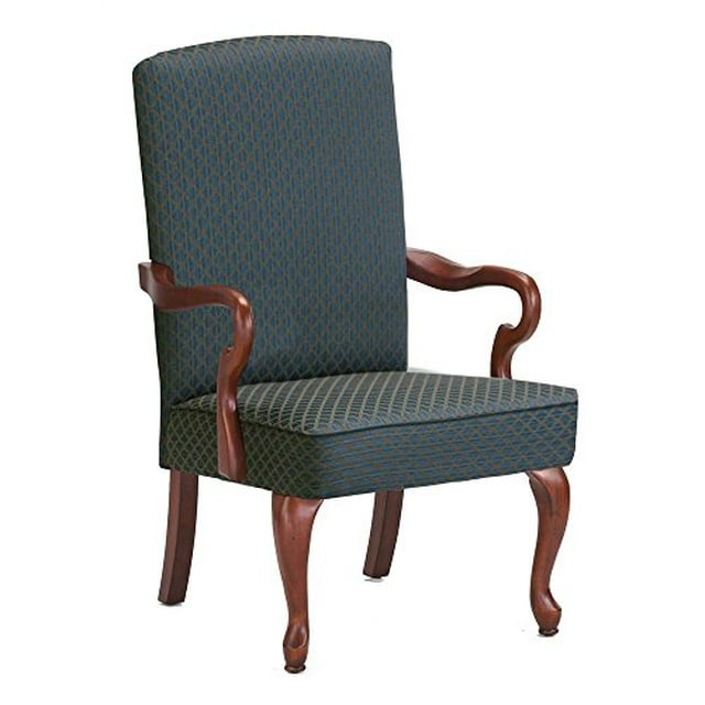 Comfort Pointe Derby Goose Neck Accent Chair Green