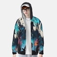 thumbnail image 2 of Balery Artistic Moon Valley Wolf Sudadera ligera de manga larga con capucha y protección solar UPF 50+ para hombre y mujer, ideal para pesca y running-3X-Large, 2 of 7