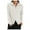White, variant on GigrtiJin Womens Zipper Sweater Jacket Solid Color Collar Knitted Cardigan Sweater Trendy Casual Warm Sweaters Coats