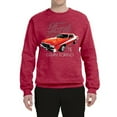 thumbnail image 2 of Wild Bobby, Ford '76 Gran Torino Vintage Car Cars and Trucks Unisex Crewneck Graphic Sweatshirt, Vintage Heather Red, 3XL, 2 of 3