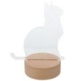 thumbnail image 4 of Lampe de Table en Forme d'Animal de Chat 3D Lampe de Chevet LED Veilleuse de Bureau Décorative, 4 of 9