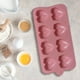 thumbnail image 4 of Juego de moldes de silicona con forma de corazón para tartas | Herramienta para hacer pudines con forma de corazón para hornear, chocolate, gelatina y cubitos de hielo | Antiadherente, apto para uso, 4 of 9