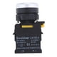 thumbnail image 5 of Interruptor de botón momentáneo perfecl LA155A Ui 600V 10A 22mm botón de descarga automática 1NO 1NC verde, 5 of 7