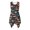 Colorful Fish Pattern, variant on HELLHERO Patriotic Floral Stars Asymmetric Dresses for Dating Vacation, Side Pockets Irregular Hem Sleeveless Sundress