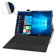 Labanema 13 Dell Latitude 7320 Detachable Case, PU Leather Folio Stand Protective Case, Cover for 13 Dell Latitude 7320 Detachable (Dark Blue)
