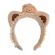 thumbnail image 1 of Lovely Bear Hairhoop Cartoon Bear Lace Hairband Holiday Party Props Headwear Adult Music Festival Dressingup Accessories, 1 of 4