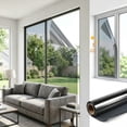 thumbnail image 6 of One Way Privacy Window Film, See Out Window Tint for Home Heat Control Sun Blocking Anti UV Mirror Reflective Covering Not in Static Cling No Glue, 20 inch×6.6ft, 6 of 7