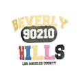 thumbnail image 2 of Beverly Hills 90210 Yellow Logo - Women's Short Sleeve Graphic T-Shirt Tee Top, 2 of 7