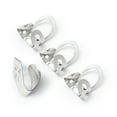 thumbnail image 4 of 8Pcs Metal Thumb Finger Guitar Picks Stainless Steel Guitar Picks for Acoustic Guitar Banjo Ukulele, 4 of 10