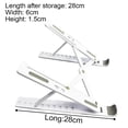 thumbnail image 2 of Laptop Stand, Foldable&Adjustable ABS Laptop Stand for Tablet Computer, Ergonomic Laptop Stand Stable&Solid, 2 of 5