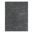 thumbnail image 2 of Unique Loom Soft Solid Shag Collection Area Rug - Aras (9' 10" x 13' 1" Rectangle Pebble Gray), 2 of 6