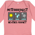 thumbnail image 4 of Inktastic Meteorologist Weather Prophet Boys or Girls Long Sleeve Baby Bodysuit, 4 of 5