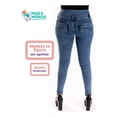 thumbnail image 4 of Jeans Pantalon Mezclilla Dama Mujer Strech Skinny Levanta, 4 of 8