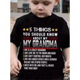 thumbnail image 1 of You Should Be Aware of My Grandmother'S Stylish T-Shirt, a Casual Summer Tee with English Prints, Featuring a Round Neck And Short Sleeves., 1 of 6